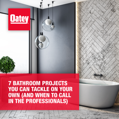 Bathroom Projects You Can Tackle On Your Own