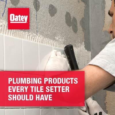 8 Plumbing Products Every Tile Setter Should Have